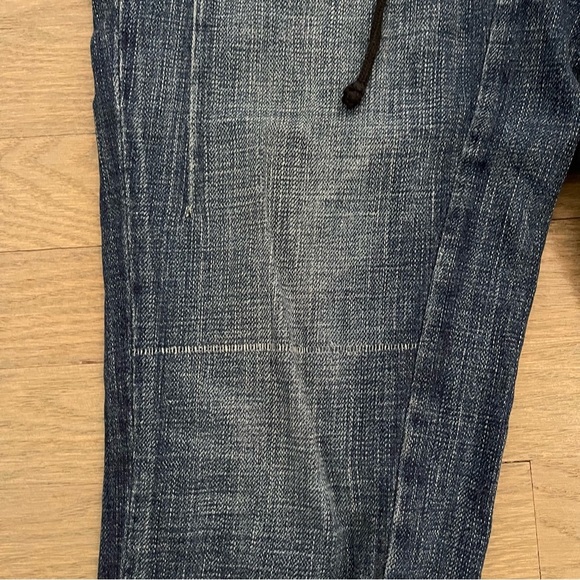 Marni Current Elliot The Drawstring Pinocchio Pants Cropped Jeans - Picture 4 of 11